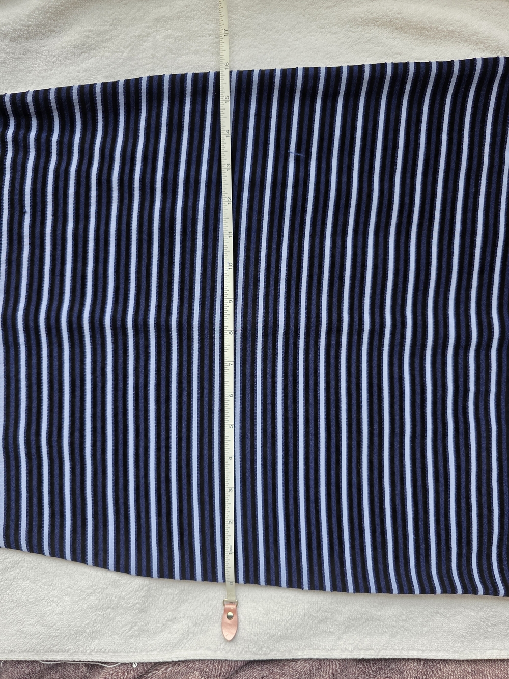 Smart Set Y2K Blue Striped Maxi Dress XS Stretch V-Neck Made in Canada Going Out - Picture 13 of 14